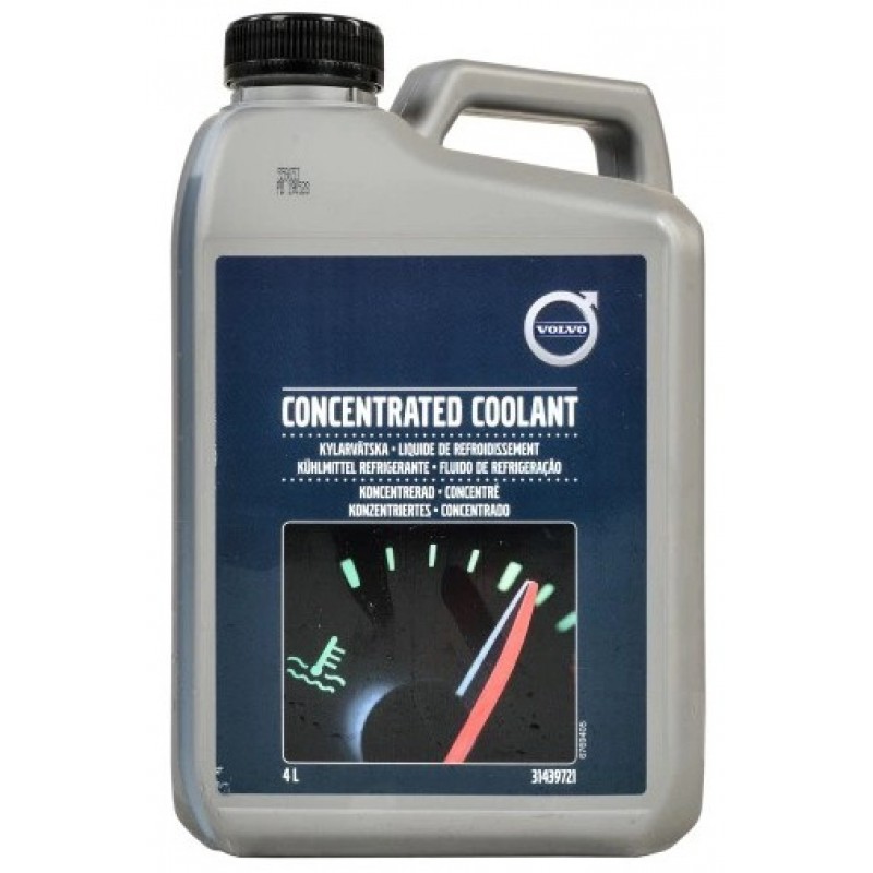 Антифриз Volvo зелен 4L концентрат 31439721