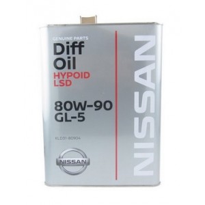 Масло диференциал KLD3180904 Nissan LSD 80W90 GL-5 4L