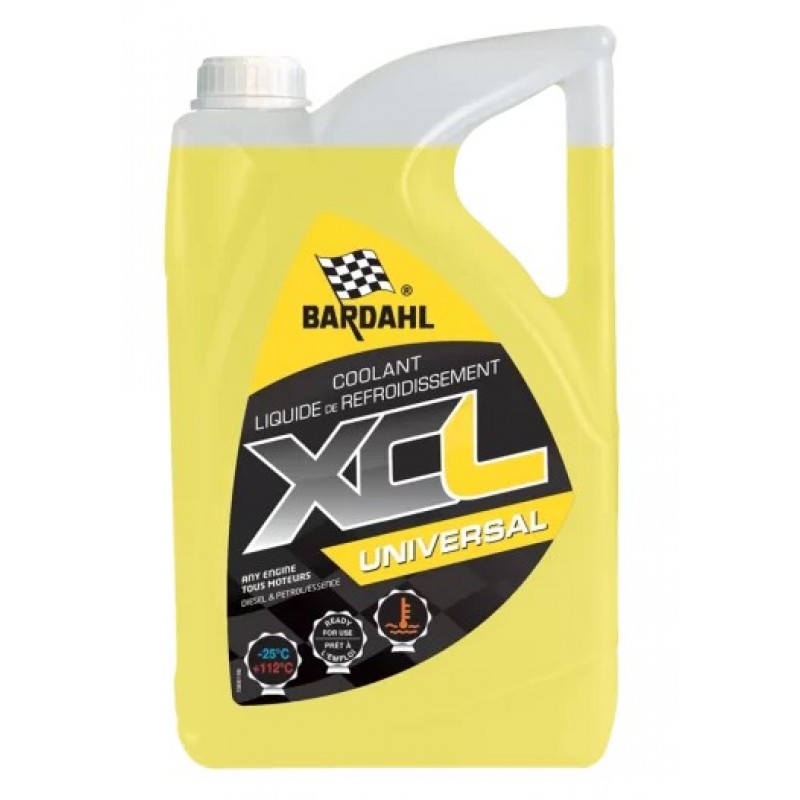 Антифриз Bardahl XCL UNIVERSAL -25°C 5L