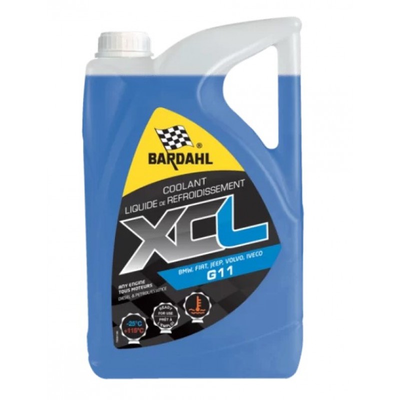 Антифриз XCL G11 -25°C Bardahl 5L