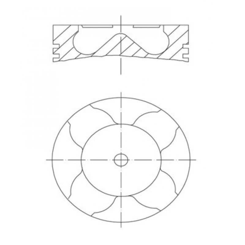 Бутало 007 PI 00163 000 Alfa Romeo Fiat Jeep
