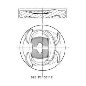 Бутало 028 PI 00117 002 Seat Vw