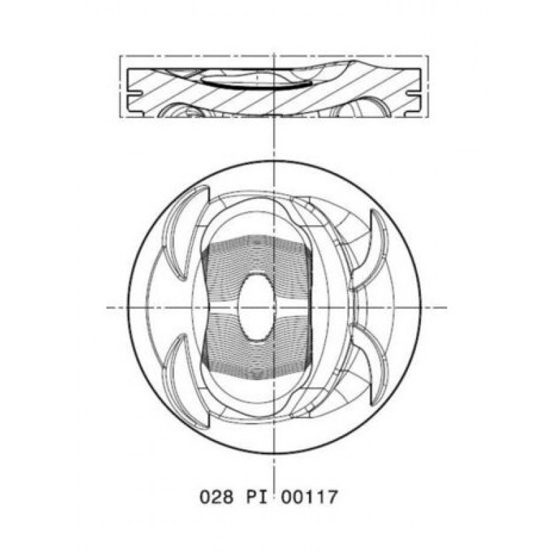 Бутало 028 PI 00117 002 Seat Vw