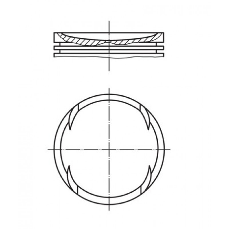 Бутало 028 PI 00120 002 Seat Skoda Vw