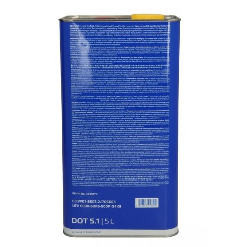 Спирачна течност 03.9901-6603.2 DOT 5.1 5L