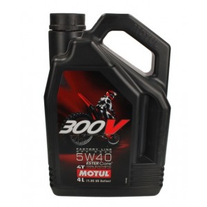 Мото масло 300VFLOFF 5W40 4T 4L