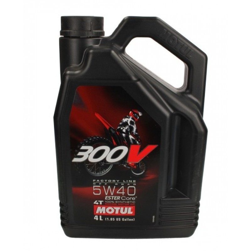 Мото масло 300VFLOFF 5W40 4T 4L