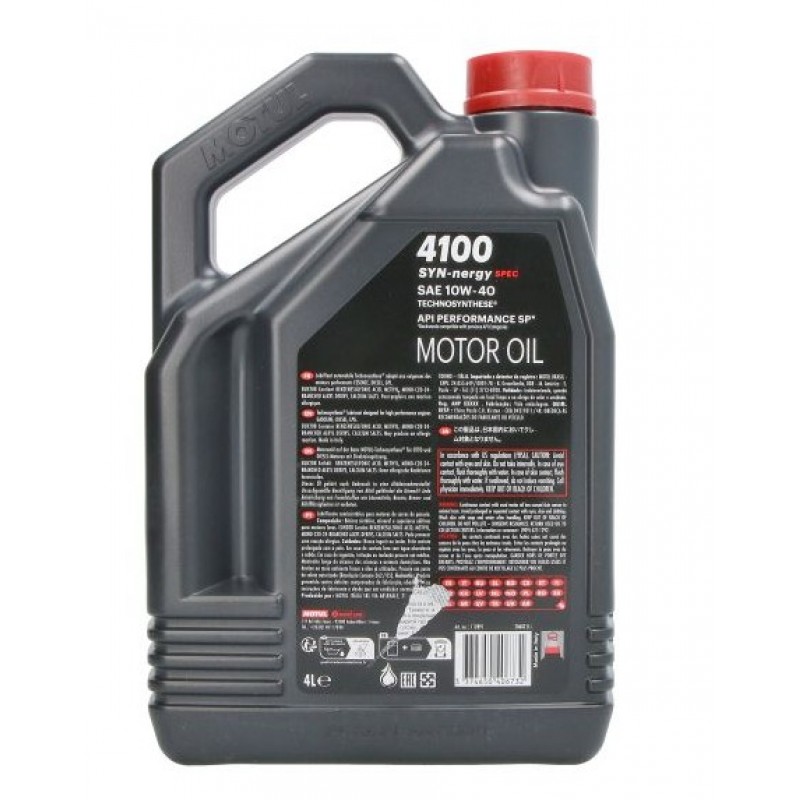 Двигателно масло 4100 SYN-NERGY SPEC 10W40 4L