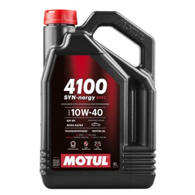 Двигателно масло 4100 SYN-NERGY SPEC 10W40 4L
