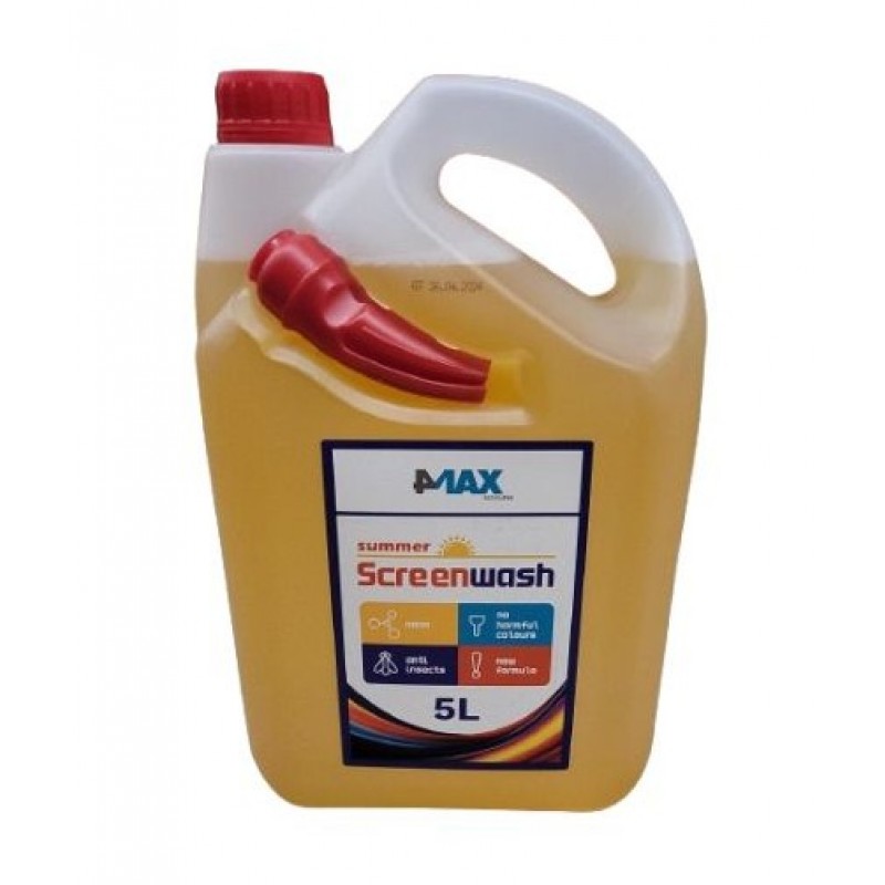 Лятна течност за чистачки 4MAX SUMMER FLUID RTU 5L