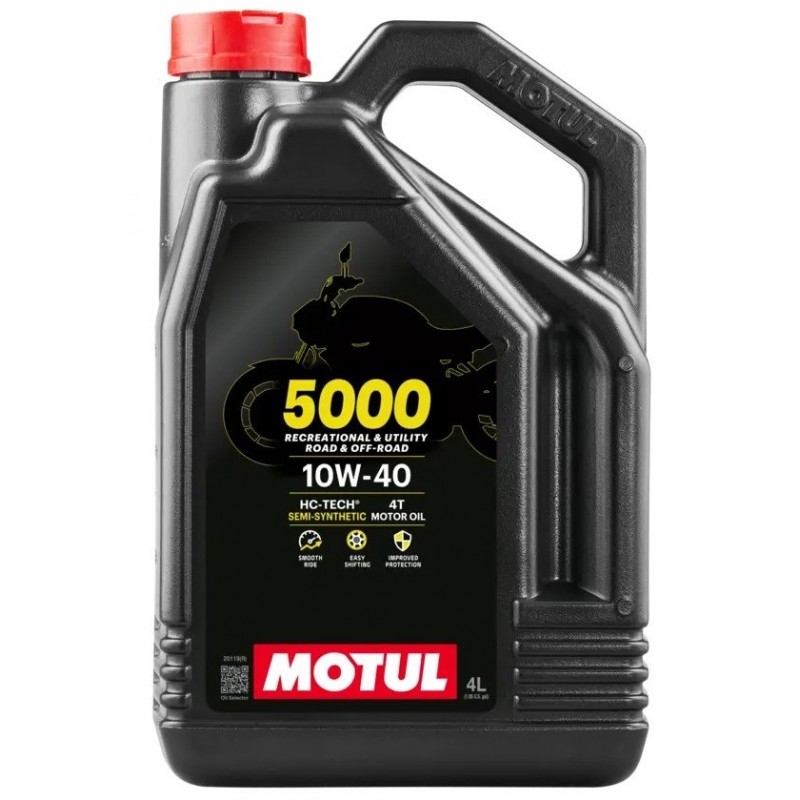 Мото масло 5000 10W40 4T 4L