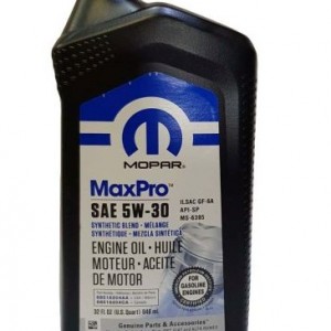 Двигателно масло 68518204AA 5W30 0.946L Chrysler Dodge Jeep