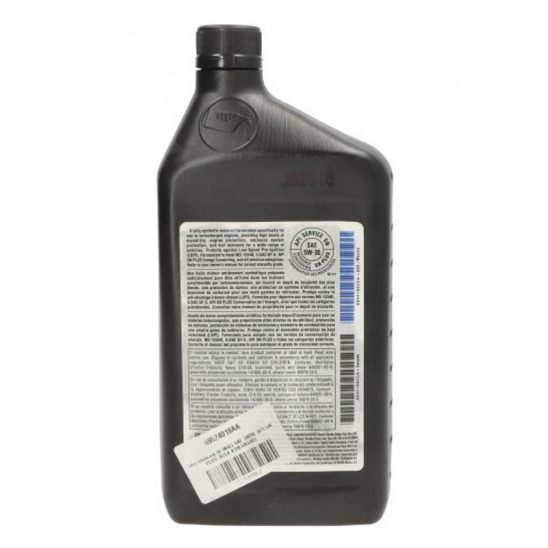 Двигателно масло CHRYSLER MOPAR 68524018AA 5W30 1L