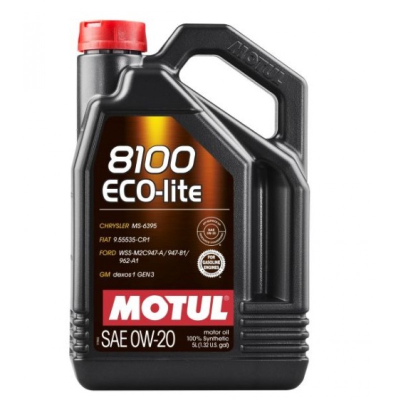 Двигателно масло 8100 ECO-LITE 0W20 5L