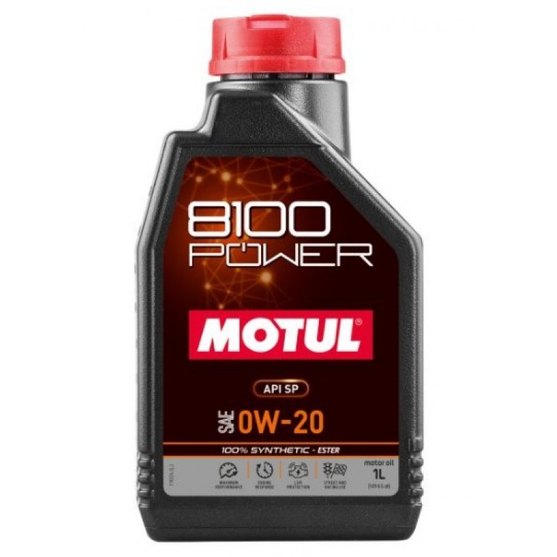 Двигателно масло 8100 POWER 0W20 1L