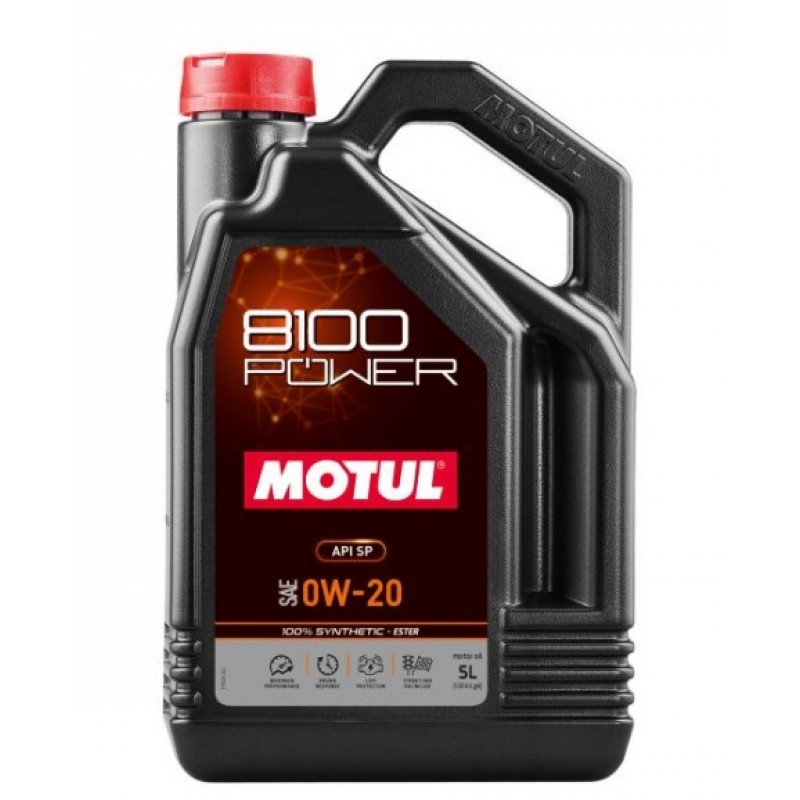Двигателно масло 8100 POWER 0W20 5L