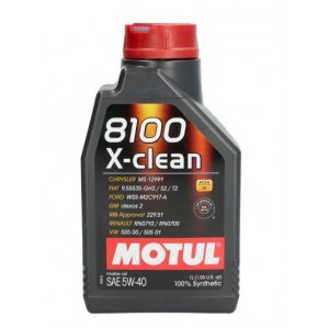 Двигателно масло Motul 8100 X-CLEAN 5W40 C3 1L