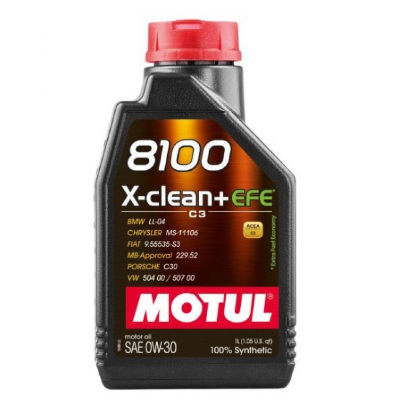 Двигателно масло 8100 XCLEAN+ EFE 0W30 1L