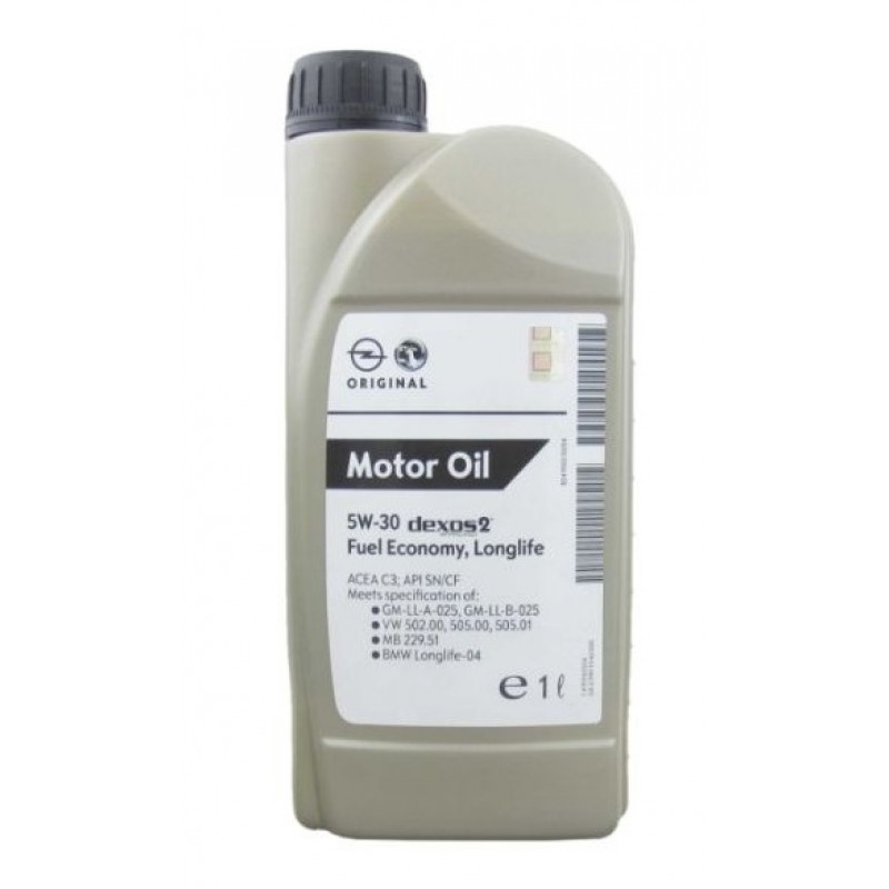 Двигателно масло OPEL GM 93165690 5W30 1L