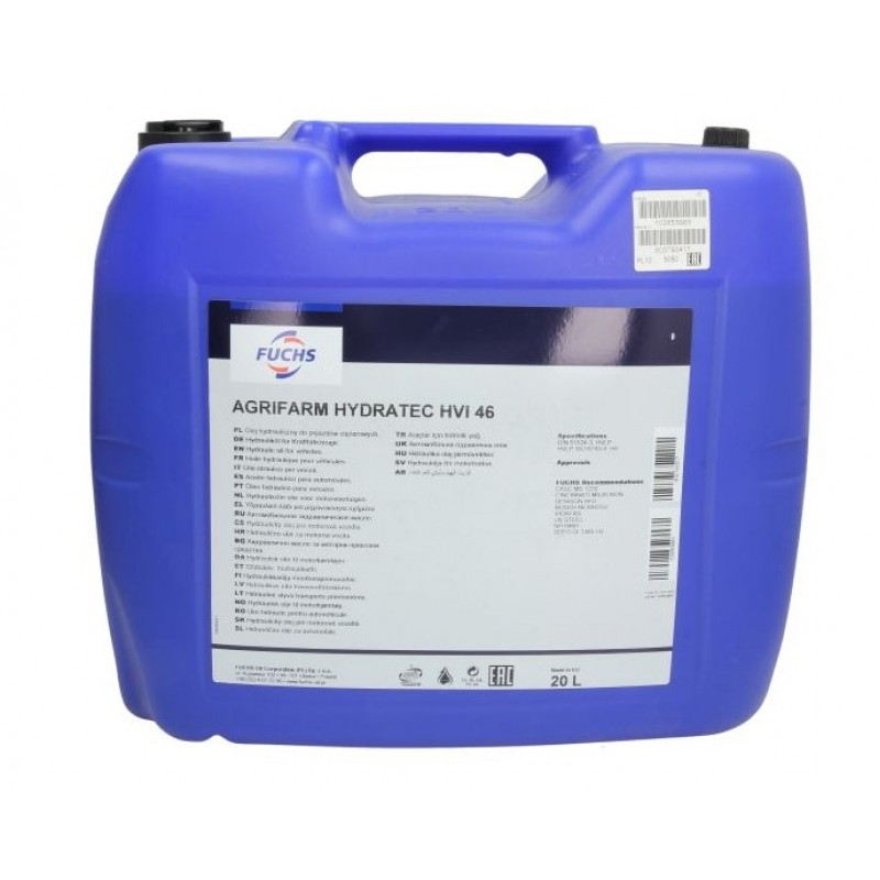 Хидравлично масло AGRIFARM HYDR HVI 46 20L