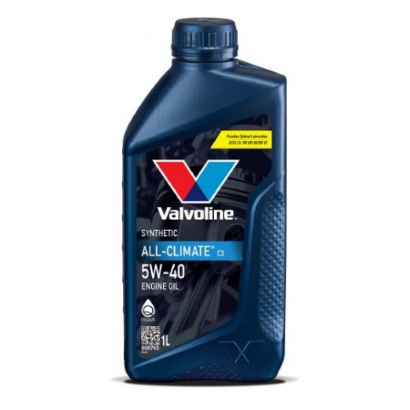 Двигателно масло Valvoline ALL CLIMATE 5W40 C3 1L