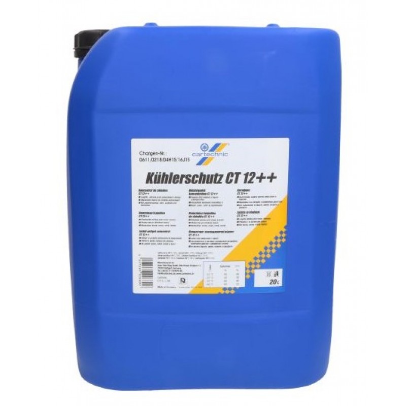 Антифриз концентрат CART999 CT12 ++ 20L