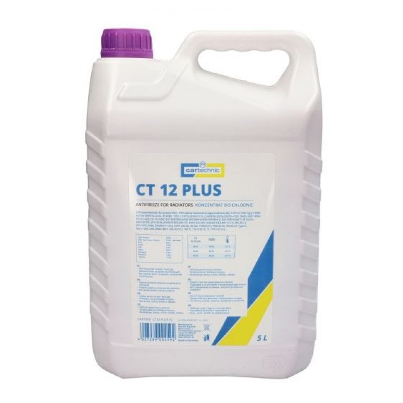 Антифриз концентрат CART999 CT12 PLUS 5L