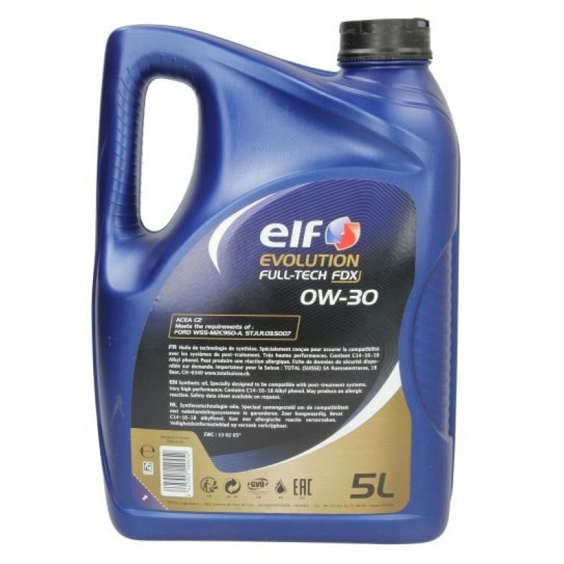 Двигателно масло EVO FULLTECH FDX 0W30 5L