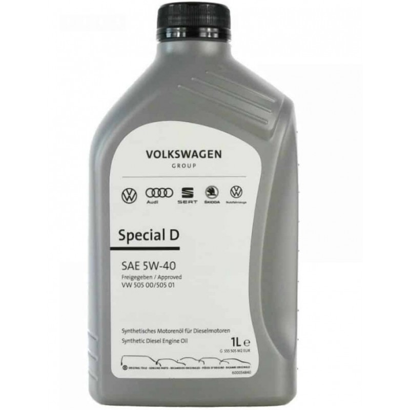 Оригинално масло G S55 505 M2 5W40 1L VW