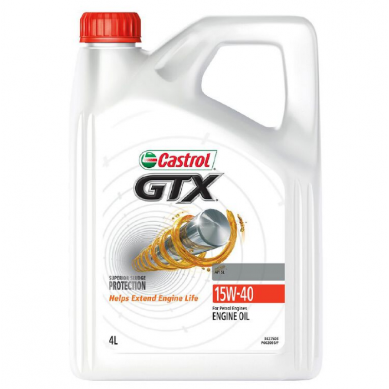 Двигателно масло Cаstrol GTX 15W40 4L