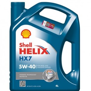 Двигателно масло HELIX HX7 5W40 4L