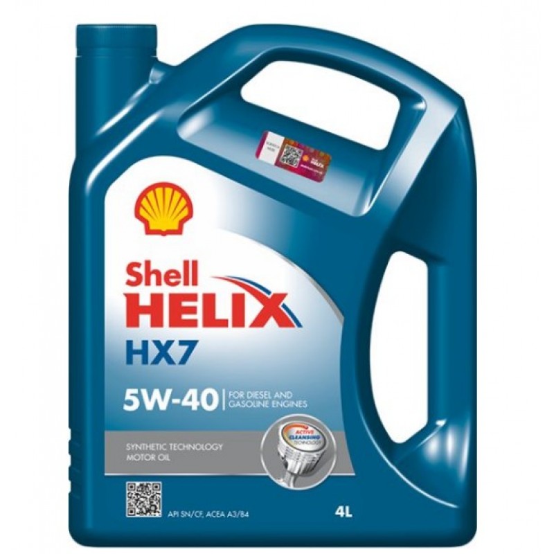 Двигателно масло HELIX HX7 5W40 4L