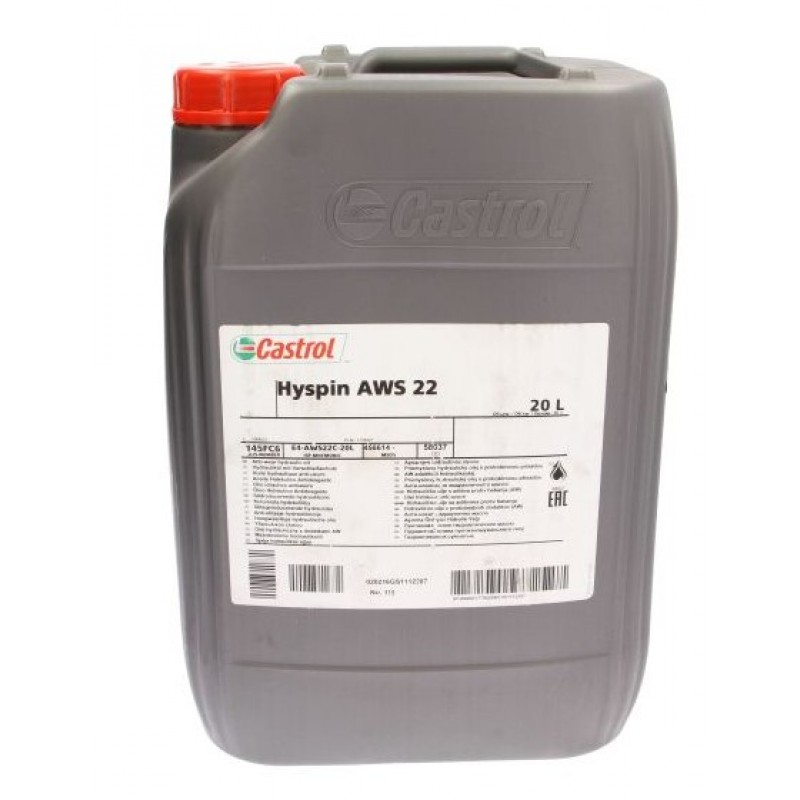 Хидравлично масло HYSPIN AWS 22 20L