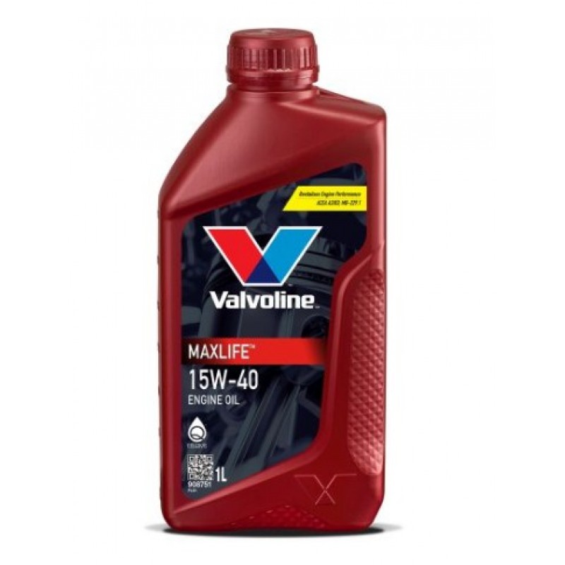Двигателно масло Valvoline MAXLIFE 15W40 1L