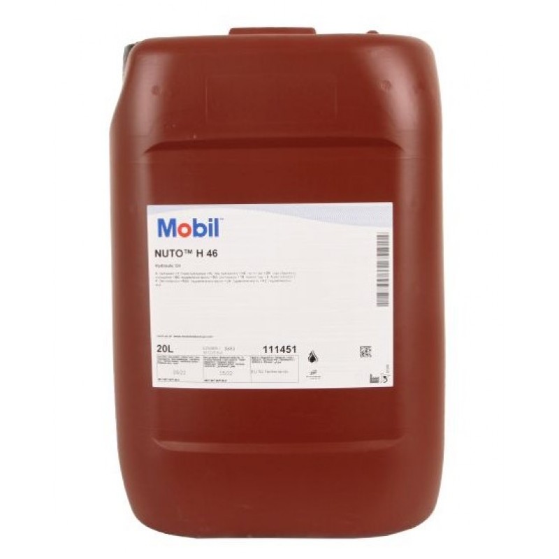 Хидравлично масло MOBIL NUTO H 46 20L