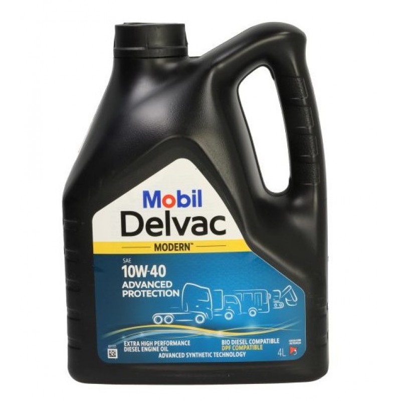 Двигателно масло Mobil DELVAC MODERN ADV P 10W40 4L