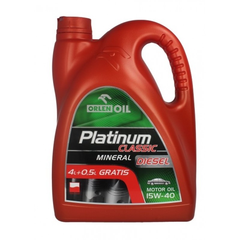 Двигателно масло PLAT CL DI 15W40 4.5L