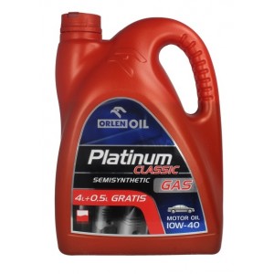 Двигателно масло PLAT CL GAS 10W40 4.5L