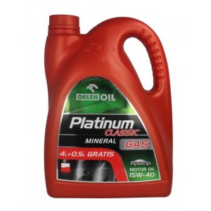 Двигателно масло PLAT CL GAS 15W40 4.5L