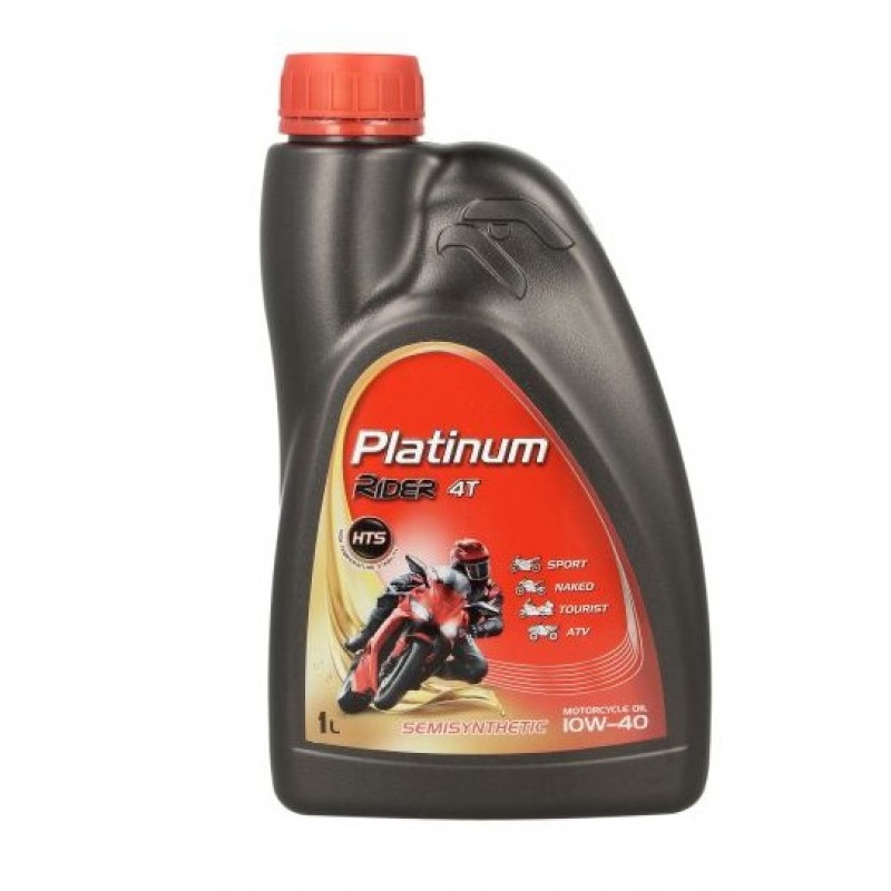 Мото масло PLATINUM RIDER 10W40 4T 1L