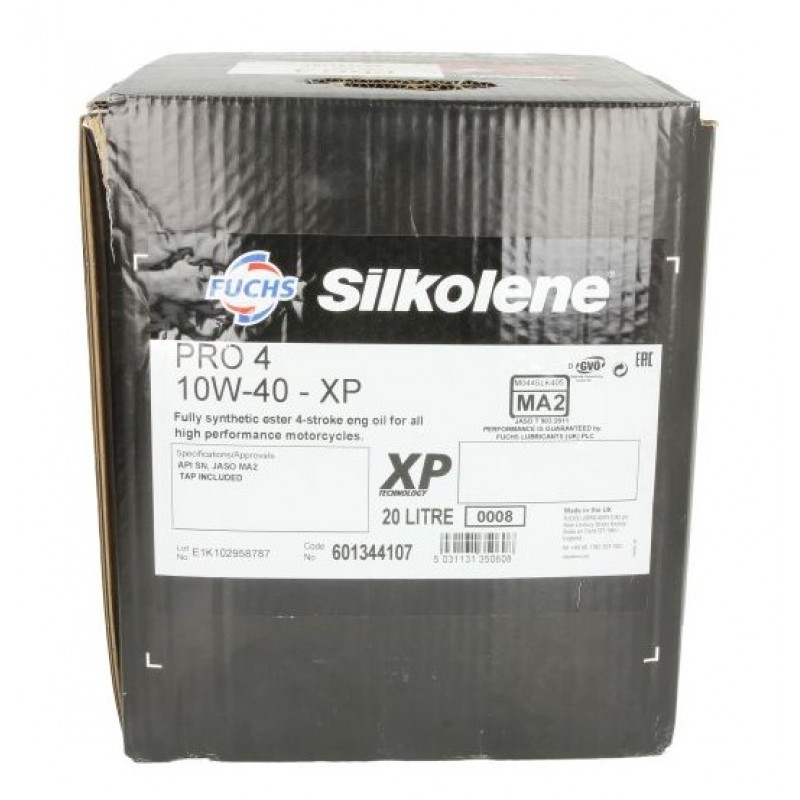 Мото масло PRO 4 10W40 XP 4T 20L