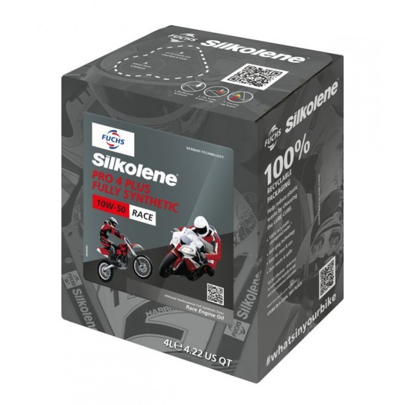 Мото масло PRO PLUS CUBE 10W50 4T 4L
