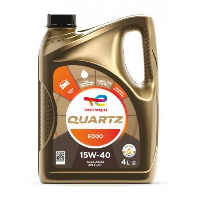 Двигателно масло QUARTZ 5000 15W40 4L