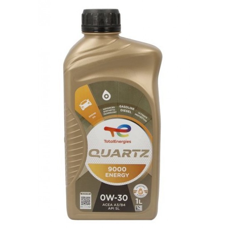 Двигателно масло Total Quartz 9000 ENERGY 0W30 1L