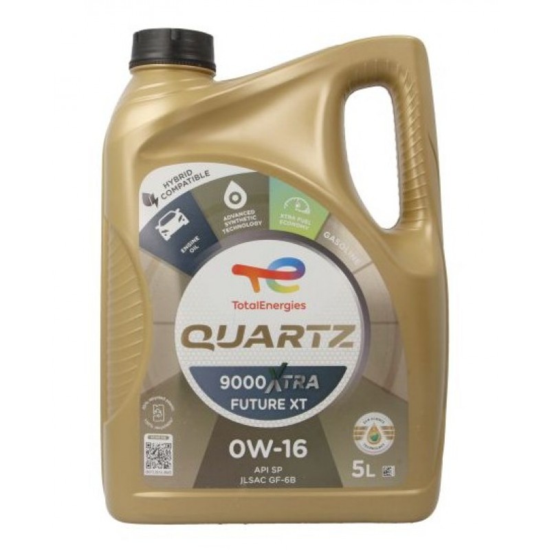 Двигателно масло QUARTZ 9000 F XT 0W16 5L