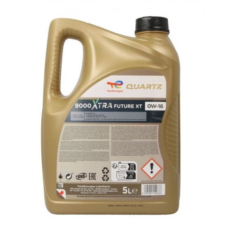 Двигателно масло QUARTZ 9000 F XT 0W16 5L