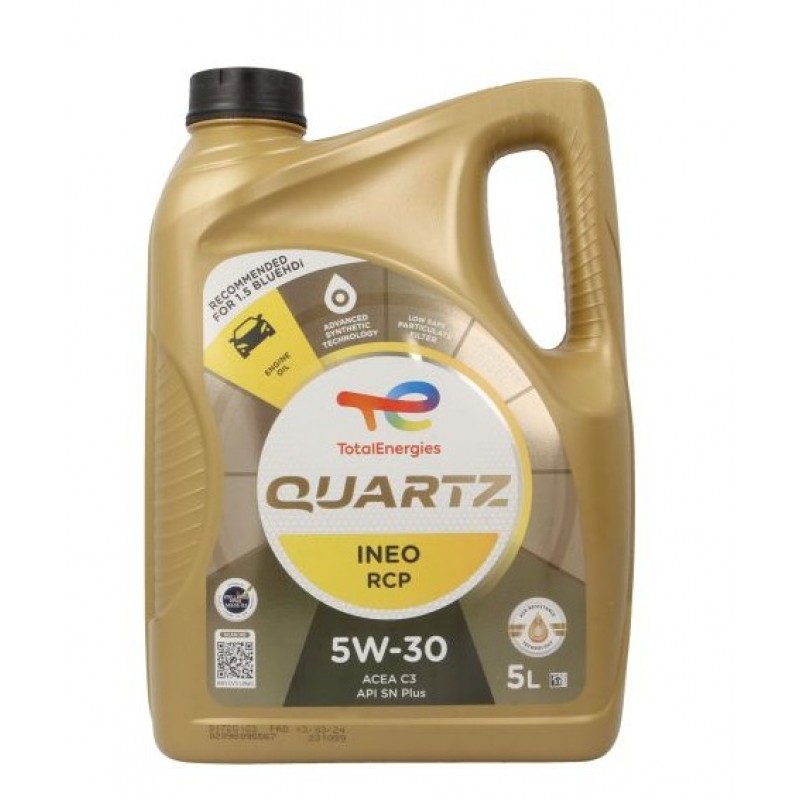 Двигателно масло QUARTZ INEO RCP 5W30 5L
