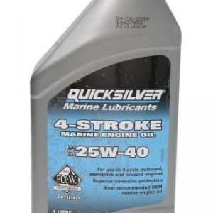 Масло за лодка QUICKSILVER 25W40 MINE 4T 1L