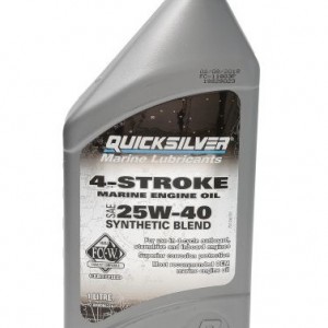 Масло за лодка QUICKSILVER 25W40 SYNT 4T 1L