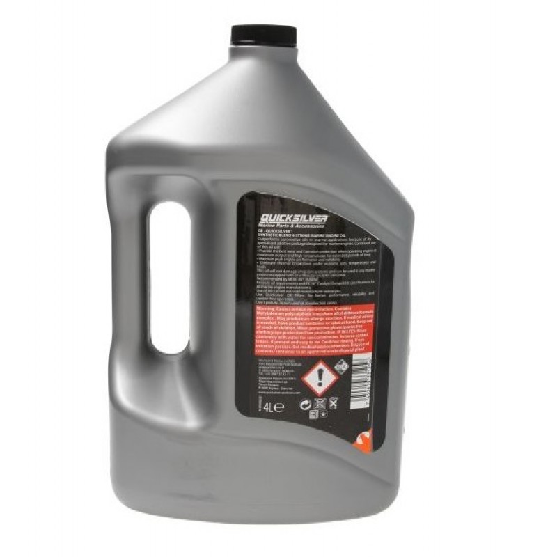 Масло за лодка QUICKSILVER 25W40 SYNT 4T 4L